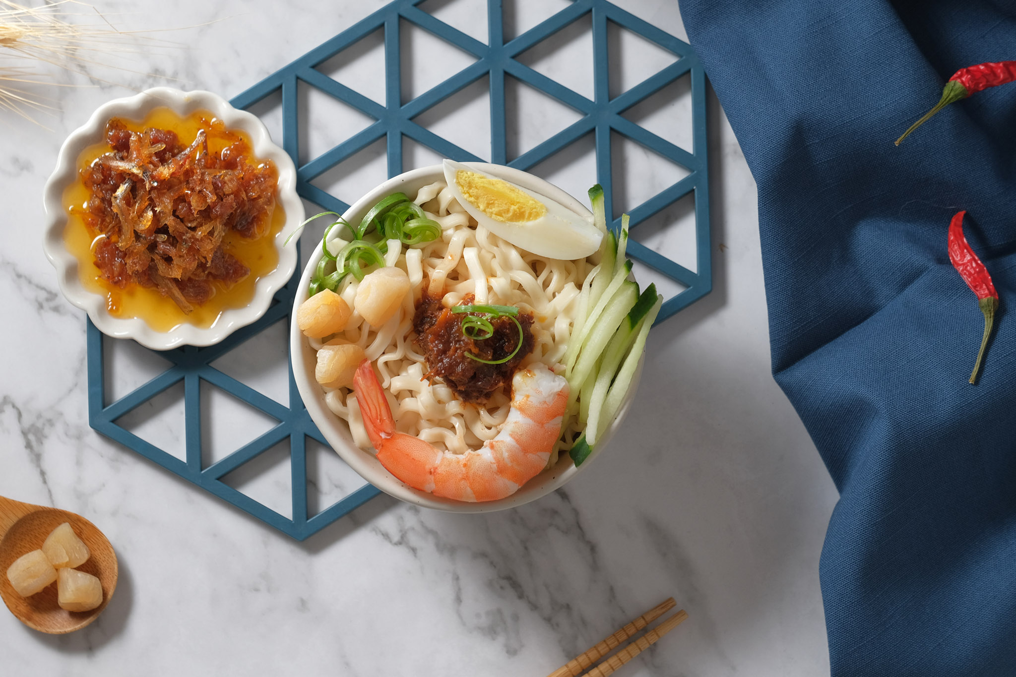 小食麵-干貝XO醬拌麵(一袋4包)