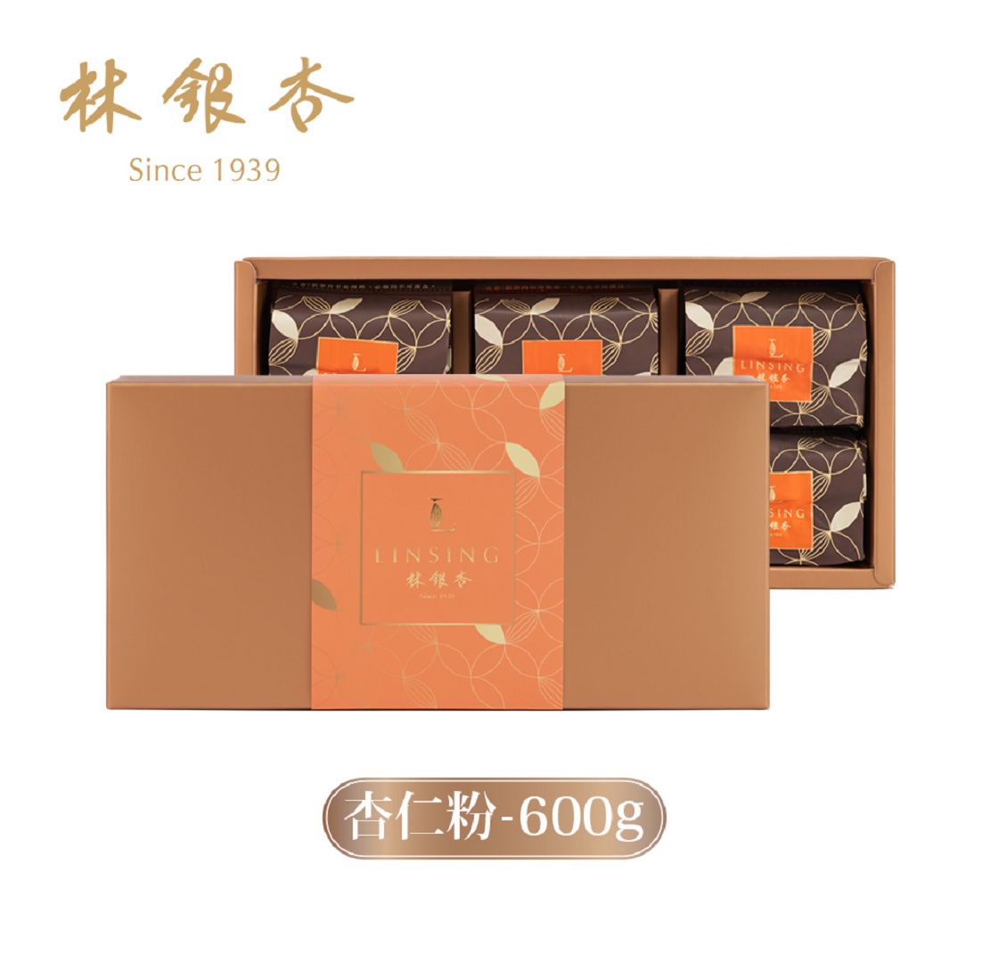 《LINSING 林銀杏》經典杏仁粉 (無糖) 600g(100g x 6包)