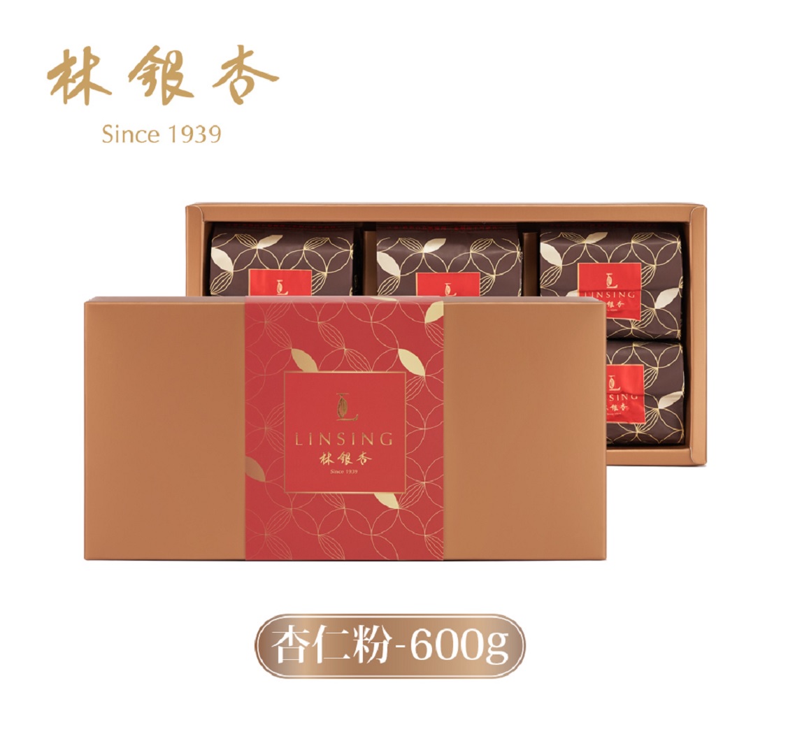 《LINSING 林銀杏》嚴選杏仁粉600g(100g x 6包)
