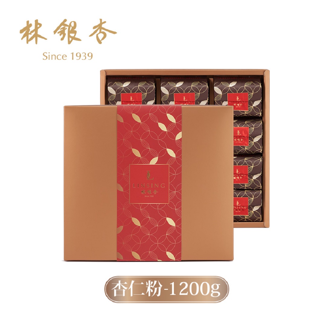 《LINSING 林銀杏》嚴選杏仁粉1200g(100g x12包)
