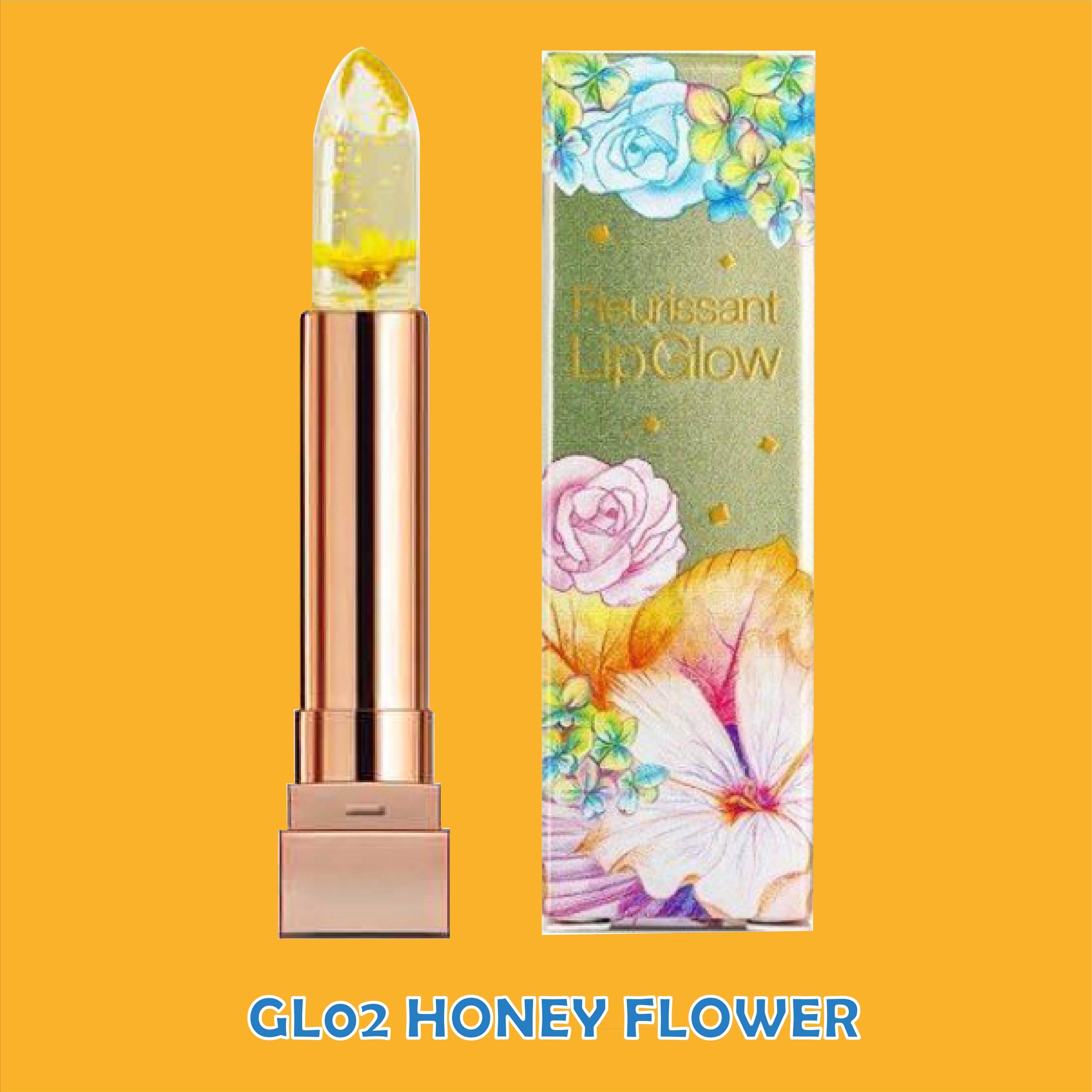 韓國原裝 GLAMFOX 24K金箔花瓣溫感變色唇膏
