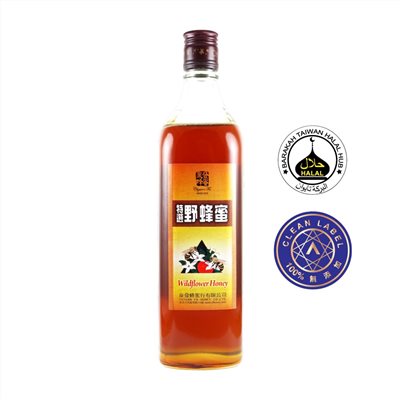 【歐盟最高等級A.A. Clean Label 100%無添加驗證+HALAL 清真認證】特選野蜂蜜820g 