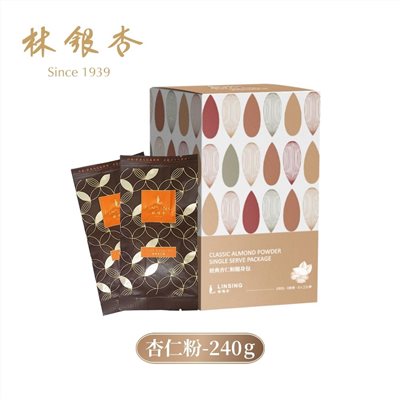 《LINSING 林銀杏》經典杏仁粉隨身包240g(30g x 8包)