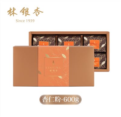 《LINSING 林銀杏》經典杏仁粉 (無糖) 600g(100g x 6包)